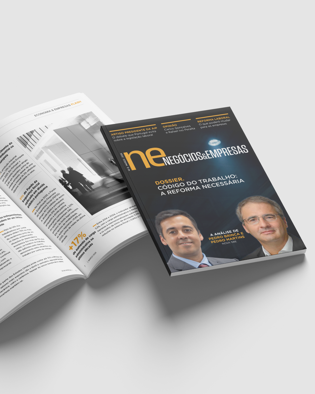 Reforma da legislação laboral em destaque na nova edição da NE – Negócios & Empresas